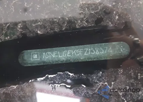 2015 Chevrolet Equinox 2Lt z USA, uszkodzony, nr VIN 1GNFLGEK5FZ138374